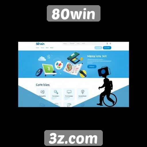 Acessibilidade no design do site 80win