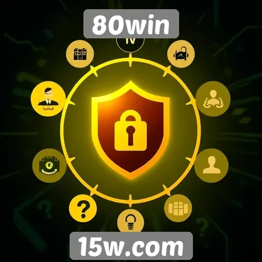 Métricas de segurança no site 80win