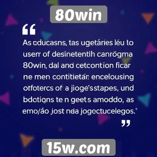 Depoimentos de usuários sobre experiências no site 80win